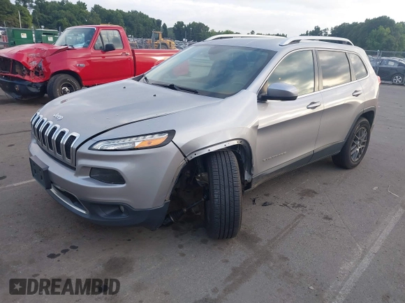 2017 Jeep Cherokee Limited with VIN 1C4PJLDB6HW526697, listed as a IAAI auction lot 42760984 with 191,897 mi miles and . Bid and sale history available at DreamBid. Image 18.