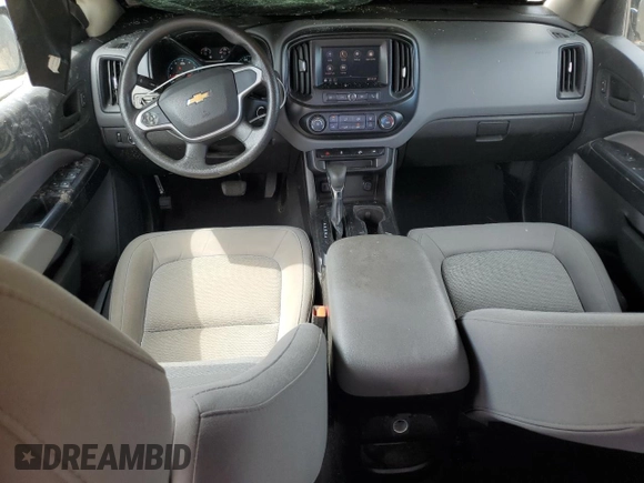 2022 Chevrolet Colorado 2WD Work Truck with VIN 1GCGSBEN9N1172070, listed as a Copart auction lot 64903605 with 53,398 mi miles and Salvage title. Bid and sale history available at DreamBid. Image 8.