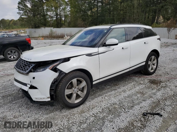 2019 Land Rover Range Rover Velar S with VIN SALYB2EX1KA793135, listed as a Copart auction lot 51144685 with 53,087 mi miles and Salvage Title. Bid and sale history available at DreamBid. Image 1.