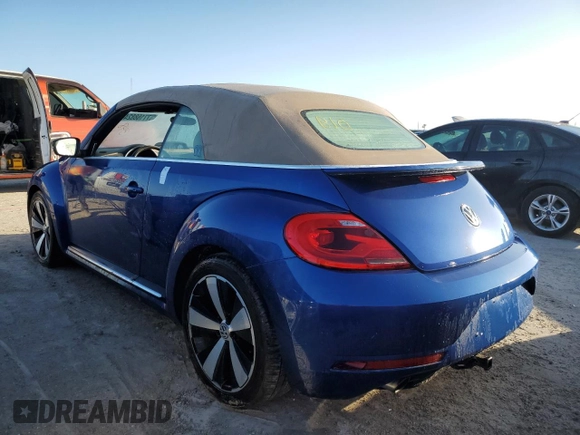 2013 Volkswagen Beetle with VIN 3VW7S7AT9DM828803, listed as a Copart auction lot 77168824 with Not Provided miles and Non Repairable. Bid and sale history available at DreamBid. Image 2.