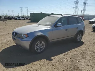 2006 BMW X3 3.0i z VIN WBXPA93466WG85342, wystawiony jako Copart lot #56347905 z przebiegiem 99 287 mil mil oraz Szkoda całkowita • Salvage title. Historia ofert i sprzedaży dostępna na DreamBid. Obrazek 1.