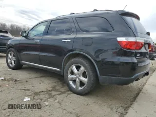 2011 Dodge Durango Citadel with VIN 1D4SE5GT4BC693490, listed as a Copart auction lot 46577535 with 0 mi miles and Salvage Title. Bid and sale history available at carsss.com. Image 2.
