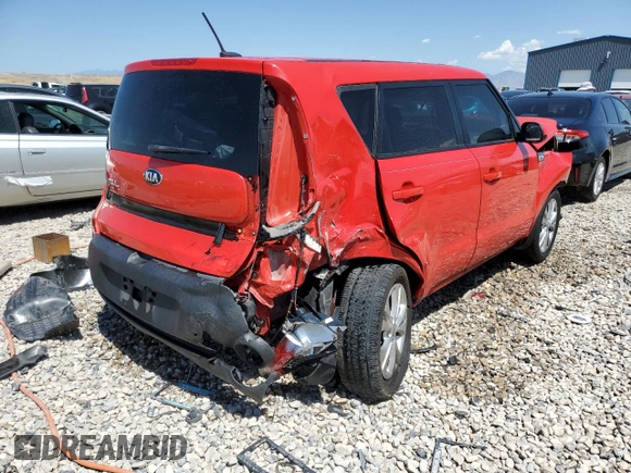 2015 Kia Soul + with VIN KNDJP3A51F7751975, listed as a Copart auction lot 63807743 with Not Provided miles and Salvage Title. Bid and sale history available at DreamBid. Image 3.
