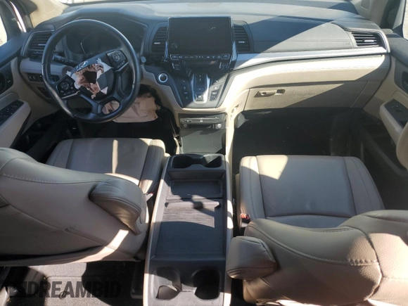 2020 Honda Odyssey EX-L with VIN 5FNRL6H76LB060793, listed as a Copart auction lot 74463794 with Not Provided miles and Salvage Title. Bid and sale history available at carsss.com. Image 8.