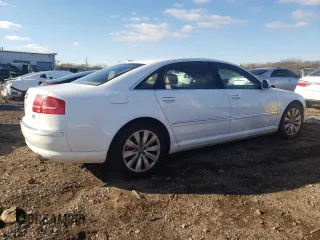 2008 Audi A8 L 4.2L with VIN WAUMV94EX8N013623, listed as a Copart auction lot 80224674 with 116,713 mi miles and Salvage Title. Bid and sale history available at carsss.com. Image 3.