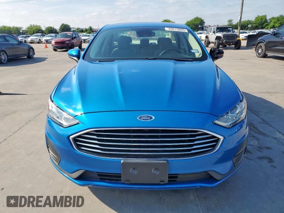 2020 Ford Fusion SE with VIN 3FA6P0HD5LR168627, listed as a Copart auction lot 59613065 with 36,537 mi miles and Salvage title. Bid and sale history available at DreamBid. Image 5.