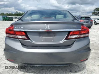 2013 Honda Civic LX with VIN 2HGFB2F58DH509100, listed as a Copart auction lot 60142585 with 154,973 mi miles and Salvage title. Bid and sale history available at DreamBid. Image 6.