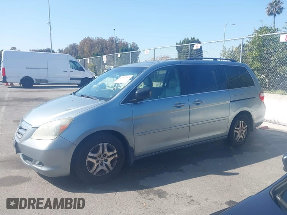 2006 Honda Odyssey EX-L with VIN 5FNRL38696B028639, listed as a IAAI auction lot 41967563 with 125,951 mi miles. Bid and sale history available at carsss.com. Image 14.