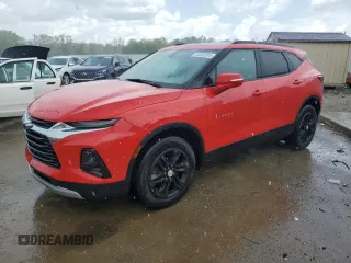 2020 Chevrolet Blazer LT z VIN 3GNKBCRS3LS673457, wystawiony jako Copart lot #54563295 z przebiegiem 57 071 mil mil oraz Nie do naprawy • Non repairable. Historia ofert i sprzedaży dostępna na DreamBid. Obrazek 1.