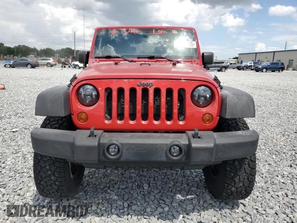 2012 Jeep Wrangler Sport with VIN 1C4GJWAGXCL171903, listed as a Copart auction lot 55036135 with Not Provided miles and Salvage Title. Bid and sale history available at carsss.com. Image 5.