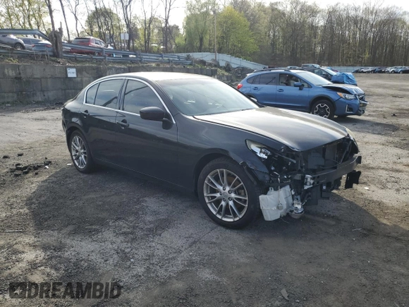 2010 Infiniti G37 x with VIN JN1CV6AR4AM250823, listed as a Copart auction lot 53845455 with 144,921 mi miles and Salvage Title. Bid and sale history available at carsss.com. Image 4.