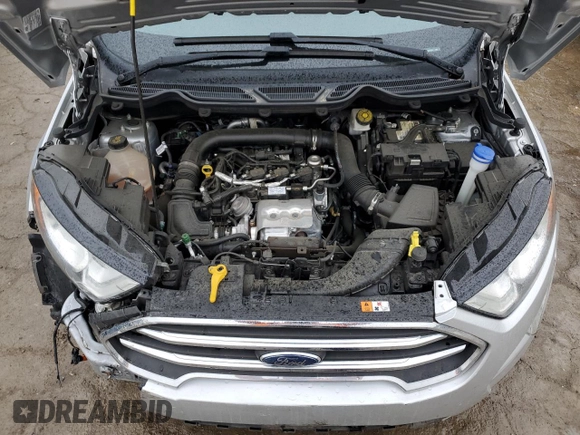 2019 Ford EcoSport Titanium with VIN MAJ3S2KE0KC274771, listed as a Copart auction lot 48103224 with 36,121 mi miles and Salvage Title. Bid and sale history available at DreamBid. Image 12.