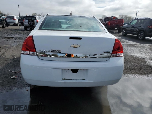 2010 Chevrolet Impala LS with VIN 2G1WA5EK3A1154957, listed as a Copart auction lot 51128715 with 56,486 mi miles and Salvage Title. Bid and sale history available at DreamBid. Image 6.