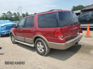 2004 Ford Expedition Eddie Bauer z VIN 1FMPU17LX4LB23782, wystawiony jako Copart lot #58600625 z przebiegiem 153 982 mil mil oraz Szkoda całkowita • Salvage title. Historia ofert i sprzedaży dostępna na DreamBid. Obrazek 2.