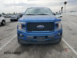 2018 Ford F-150 XL with VIN 1FTEX1CP9JKC83813, listed as a Copart auction lot 59342735 with 63,106 mi miles and Salvage title. Bid and sale history available at DreamBid. Image 5.