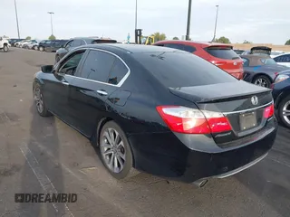 2013 Honda Accord Sport with VIN 1HGCR2F52DA197224, listed as a IAAI auction lot 41712461 with 188,065 mi miles and . Bid and sale history available at DreamBid. Image 3.