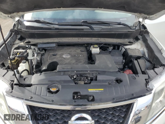 2016 Nissan Pathfinder S with VIN 5N1AR2MM4GC622205, listed as a Copart auction lot 50971095 with 114,351 mi miles and Salvage title. Bid and sale history available at DreamBid. Image 12.