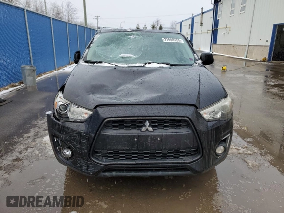 2013 Mitsubishi Outlander Sport SE with VIN 4A4AJ3AU7DE606028, listed as a Copart auction lot 87848165 with Not provided miles and Salvage title. Bid and sale history available at DreamBid. Image 5.