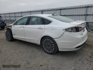 2017 Ford Fusion Energi Titanium with VIN 3FA6P0SUXHR256864, listed as a Copart auction lot 48925295 with 110,426 mi miles and Salvage Title. Bid and sale history available at carsss.com. Image 2.