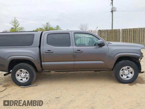 2022 Toyota Tacoma SR with VIN 3TYCZ5AN3NT078324, listed as a IAAI auction lot 42007132 with 35,802 mi miles and . Bid and sale history available at DreamBid. Image 14.