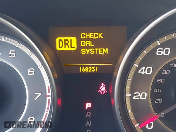 2013 Acura MDX with VIN 2HNYD2H25DH508128, listed as a IAAI auction lot 41822621 with 168,231 mi miles. Bid and sale history available at carsss.com. Image 16.