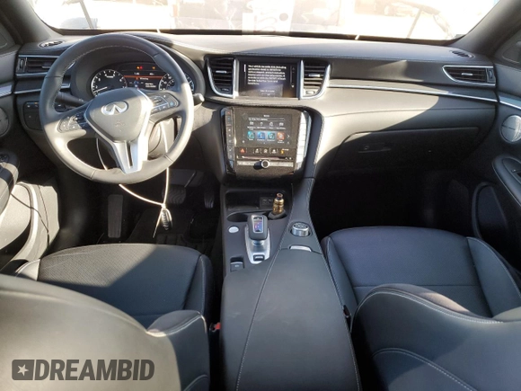 2023 Infiniti QX50 Sport with VIN 3PCAJ5FB0PF121405, listed as a Copart auction lot 87066714 with 11,958 mi miles and Salvage Title. Bid and sale history available at DreamBid. Image 8.