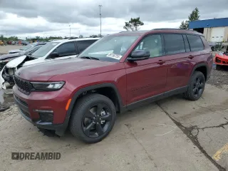 2025 Jeep Grand Cherokee Limited z VIN 1C4RJKBG0S8701376, wystawiony jako Copart lot #58156755 z przebiegiem 344 mil mil oraz Czysty tytuł • Clean title. Historia ofert i sprzedaży dostępna na DreamBid. Obrazek 1.