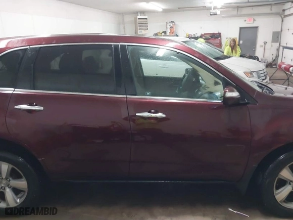 2012 Acura MDX with VIN 2HNYD2H2XCH548607, listed as a IAAI auction lot 41454126 with 163775 miles. Bid and sale history available at carsss.com. Image 14.