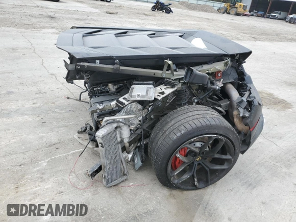 2019 Lamborghini Huracan z VIN ZHWUC2ZF3KLA11551, wystawiony jako Copart lot #45442774 z przebiegiem Nie podano mil oraz Nie do naprawy • Non repairable. Historia ofert i sprzedaży dostępna na DreamBid. Obrazek 12.