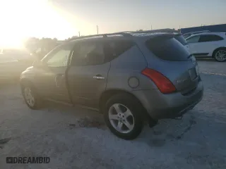 2005 Nissan Murano SL with VIN JN8AZ08T05W315611, listed as a Copart auction lot 77487264 with 0 mi miles and Salvage Title. Bid and sale history available at carsss.com. Image 2.