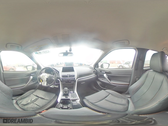 2019 Mitsubishi Eclipse Cross SE with VIN JA4AT5AA3KZ003824, listed as a Copart auction lot 43591165 with 57,663 mi miles and Salvage Title. Bid and sale history available at carsss.com. Image 12.