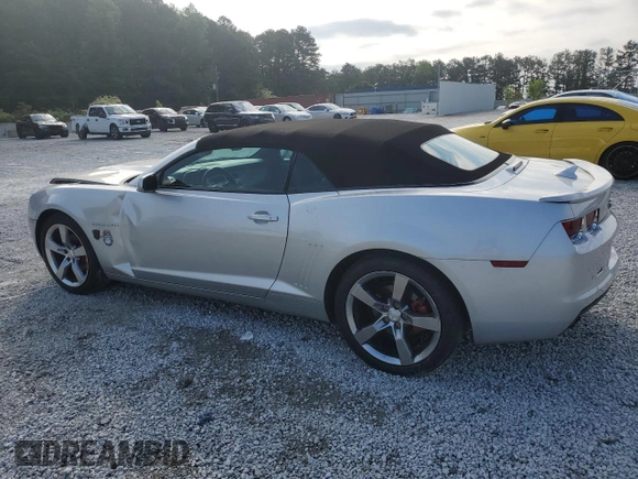 2011 Chevrolet Camaro 2LT with VIN 2G1FC3DD4B9201692, listed as a Copart auction lot 54297765 with 160,183 mi miles and Salvage title. Bid and sale history available at DreamBid. Image 2.