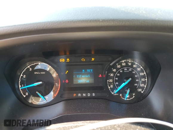 2022 Ford Ranger XL with VIN 1FTER4EH5NLD47105, listed as a Copart auction lot 62851045 with 30,977 mi miles and Salvage title. Bid and sale history available at DreamBid. Image 9.