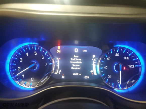 2019 Chrysler Pacifica Touring Plus with VIN 2C4RC1FG8KR679002, listed as a Copart auction lot 48704345 with 63,495 mi miles and Salvage Title. Bid and sale history available at carsss.com. Image 9.