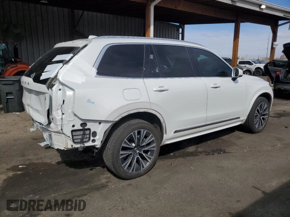 2021 Volvo XC90 Inscription Expression with VIN YV4BR00KXM1711511, listed as a Copart auction lot 49067605 with 29,422 mi miles and Salvage Title. Bid and sale history available at carsss.com. Image 3.