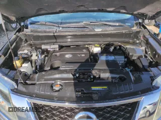2016 Nissan Pathfinder Platinum with VIN 5N1AR2MM7GC608640, listed as a Copart auction lot 51709675 with 89,160 mi miles and Salvage Title. Bid and sale history available at carsss.com. Image 11.