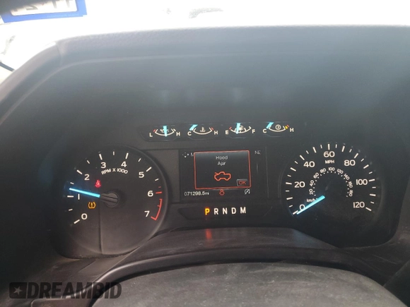 2020 Ford F-150 XL with VIN 1FTEX1C53LKF11855, listed as a Copart auction lot 42399555 with 71,298 mi miles and Salvage title. Bid and sale history available at DreamBid. Image 9.