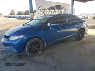 2015 Honda Civic EX z VIN 2HGFB2F86FH536342, wystawiony jako Copart lot #56974325 z przebiegiem Nie podano mil oraz Szkoda całkowita • Salvage title. Historia ofert i sprzedaży dostępna na DreamBid. Obrazek 1.