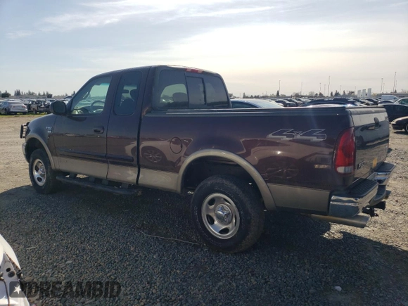 2001 Ford F-150 XL with VIN 1FTRX18L01NB24376, listed as a Copart auction lot 49931455 with 382,870 mi miles and Clean Title. Bid and sale history available at carsss.com. Image 2.