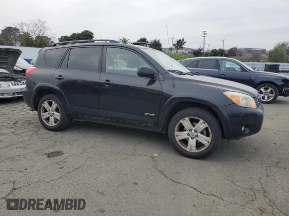 2006 Toyota RAV4 Sport with VIN JTMBK32V666001530, listed as a Copart auction lot 45245705 with 219,917 mi miles and Salvage Title. Bid and sale history available at carsss.com. Image 4.