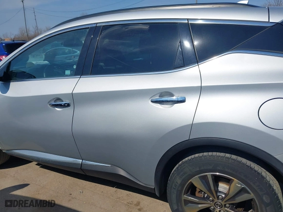 2020 Nissan Murano SV with VIN 5N1AZ2BS7LN124449, listed as a IAAI auction lot 41775387 with 106,558 mi miles. Bid and sale history available at carsss.com. Image 15.