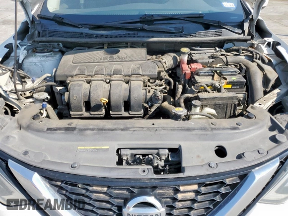 2017 Nissan Sentra SV with VIN 3N1AB7AP7HY306555, listed as a Copart auction lot 53614815 with 143,785 mi miles and Salvage Title. Bid and sale history available at DreamBid. Image 11.