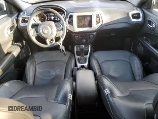 2021 Jeep Compass 80th Anniversary with VIN 3C4NJCEB0MT549124, listed as a Copart auction lot 48938635 with 28,973 mi miles and Salvage Title. Bid and sale history available at carsss.com. Image 8.