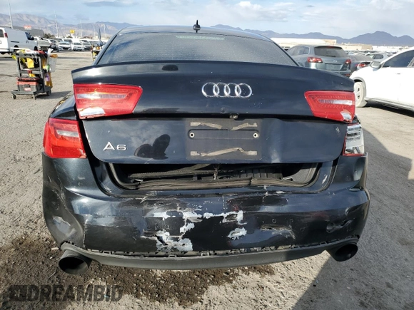 2013 Audi A6 2.0T Premium Plus with VIN WAUDFAFC2DN147594, listed as a Copart auction lot 42752995 with 108,876 mi miles and Salvage Title. Bid and sale history available at carsss.com. Image 6.