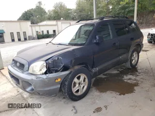 2004 Hyundai Santa Fe GLS with VIN KM8SC13D84U748073, listed as a Copart auction lot 74749424 with 216,354 mi miles and Salvage Title. Bid and sale history available at carsss.com. Image 1.