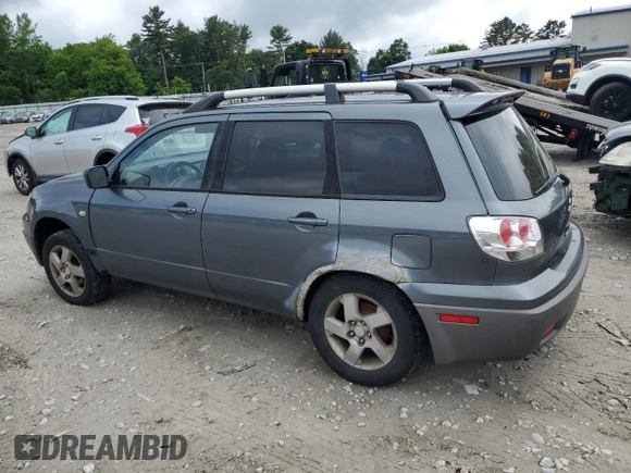 2003 Mitsubishi Outlander XLS with VIN JA4LZ41G53U061664, listed as a Copart auction lot 57995554 with 72,069 mi miles and Clean Title. Bid and sale history available at carsss.com. Image 2.