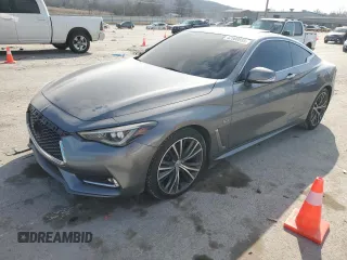 2018 Infiniti Q60 Luxe with VIN JN1EV7EL2JM392754, listed as a Copart auction lot 42590865 with 121,657 mi miles and Salvage Title. Bid and sale history available at DreamBid. Image 1.