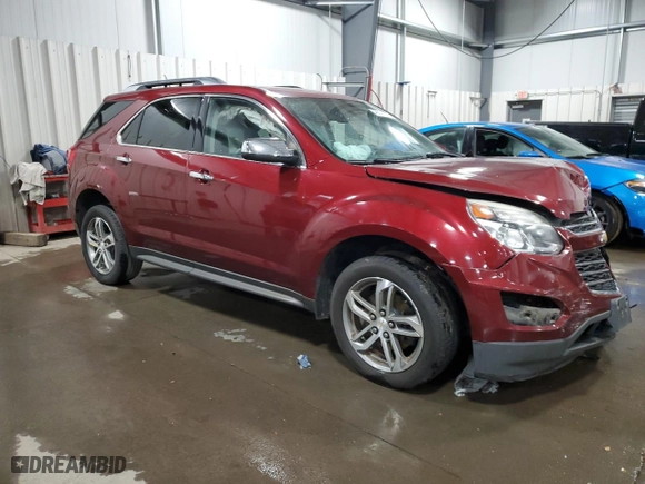2016 Chevrolet Equinox LTZ with VIN 2GNALDEKXG6232112, listed as a Copart auction lot 48579775 with 173,039 mi miles and Salvage Title. Bid and sale history available at carsss.com. Image 4.