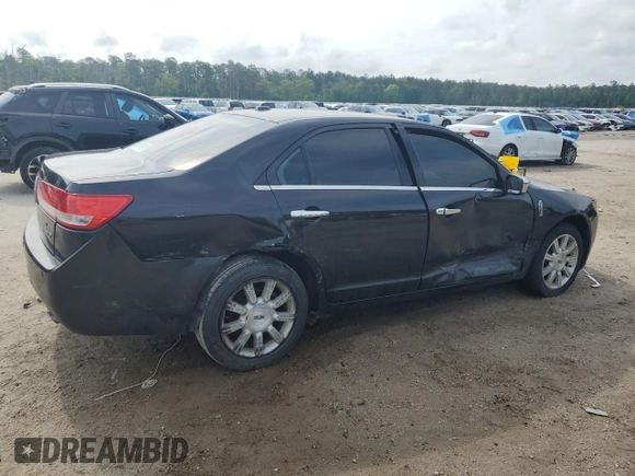 2010 Lincoln MKZ with VIN 3LNHL2GC9AR624253, listed as a Copart auction lot 54402745 with 164,974 mi miles and Salvage title. Bid and sale history available at DreamBid. Image 3.