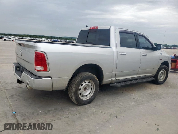2014 Ram 1500 Longhorn with VIN 1C6RR7PM2ES376295, listed as a Copart auction lot 63461775 with Not provided miles and Clean title. Bid and sale history available at DreamBid. Image 3.